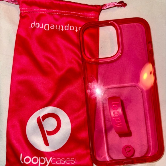 Loopy Case Cell Phones & Accessories Iphone 3 Pro Max Loopy Neon